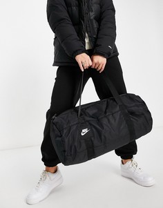 Черная спортивная сумка Nike-Черный