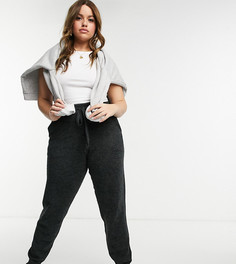 Темно-серые трикотажные джоггеры Vero Moda Curve-Серый