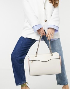 Большая двухцветная сумка с ручками Fiorelli Lana-Многоцветный