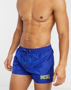 Шорты для плавания с логотипом Diesel sandy-Голубой