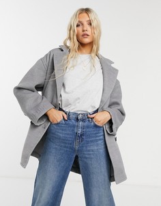 Блейзер-куртка в стиле oversized Free People Hannah-Черный