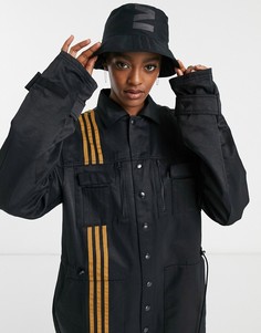 Черная двусторонняя панама adidas x IVY PARK-Черный