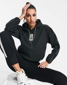 Черный флисовый худи PUMA x Helly Hansen