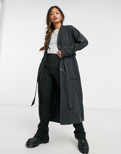 Черный тренч Monki Julie