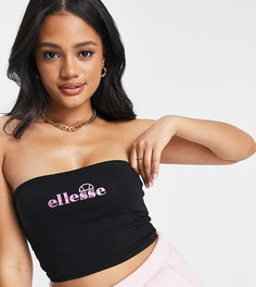 Черное бандо с логотипом ellesse – эксклюзивно для ASOS-Черный