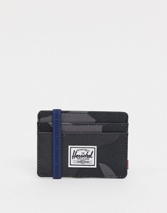 Черная камуфляжная визитница Herschel Supply Co Charlie-Черный