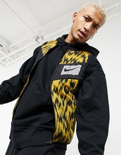 Черный двусторонний жилет с технологией AeroLayer Nike Running Wild Run