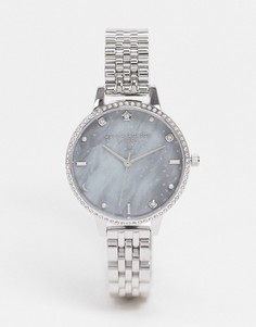 Серебристые наручные часы Olivia Burton OB16GD65-Серебристый