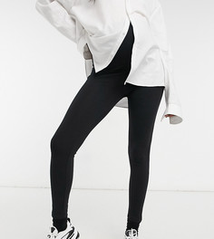 Черные леггинсы с завышенной талией New Look Maternity-Черный