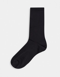 Черные носки Monki-Черный