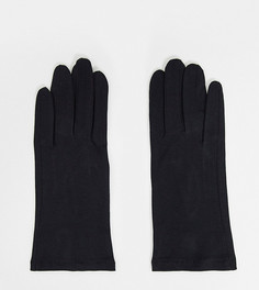 Черные перчатки My Accessories London Exclusive-Черный