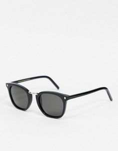 Квадратные солнцезащитные очки унисекс в черной оправе Monokel Eyewear Ando-Многоцветный