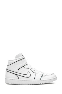 Кроссовки Nike Air Jordan 1 Mid Iridescent Reflective White (W)