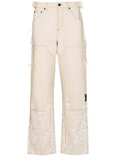Off-White брюки Carpenter свободного кроя