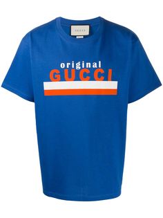 Gucci футболка с короткими рукавами и логотипом