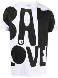 Valentino футболка с принтом Bad Lover