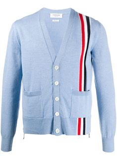 Thom Browne кардиган вязки интарсия с полосками