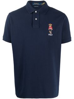 Polo Ralph Lauren рубашка поло с вышивкой