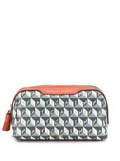 Anya Hindmarch косметичка с геометричным узором