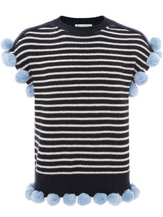 JW Anderson POM POM SLEEVELESS JUMPER