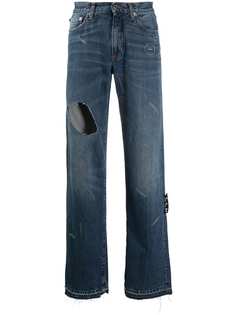 Off-White JOSEPH RELAXED FIT JEANS BLUE WHITE