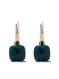 Pomellato золотые серьги Nudo с топазами