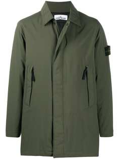 Stone Island легкая куртка с нашивкой-логотипом
