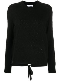 Moschino джемпер с завязками