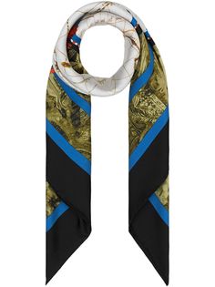 Burberry платок с принтом