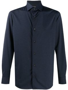Z Zegna рубашка с длинными рукавами