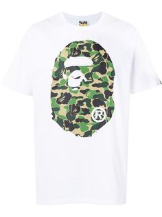 A BATHING APE® футболка с короткими рукавами и логотипом