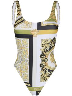 Versace купальник с принтом