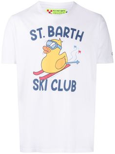 Mc2 Saint Barth футболка с принтом Snowy Ducky