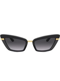 Dolce & Gabbana Eyewear солнцезащитные очки в оправе кошачий глаз