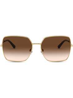Dolce & Gabbana Eyewear солнцезащитные очки Slim в квадратной оправе