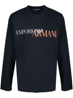 Emporio Armani спортивный костюм с логотипом