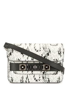Proenza Schouler мини-сумка PS11 со змеиным принтом