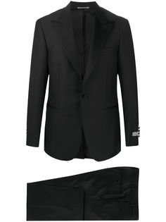 Canali костюм с однобортным пиджаком