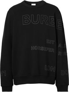 Burberry толстовка с логотипом