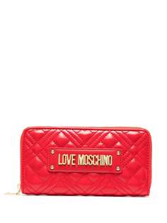 Love Moschino стеганый кошелек с логотипом
