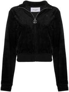 Juicy Couture велюровая толстовка Tanya на молнии