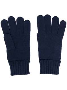 Lacoste перчатки с вышивкой