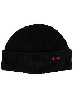 Boss Hugo Boss шапка бини в рубчик