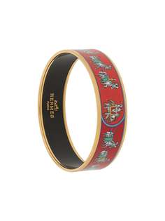 Hermès браслет-бэнгл Elephants and Horses pre-owned