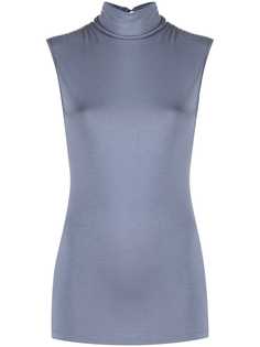 Styland топ без рукавов с высоким воротником