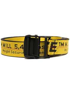 Off-White CLASSIC INDUSTRIAL BELT YELLOW BLACK