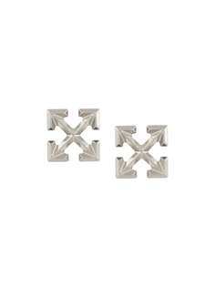 Off-White MINI ARROW EARRINGS SILVER NO COLOR