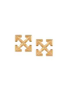 Off-White MINI ARROW EARRINGS GOLD NO COLOR