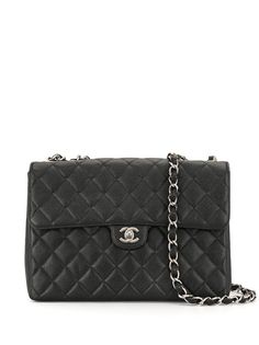 Chanel Pre-Owned стеганая сумка на плечо 2001-го года