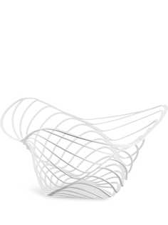 Alessi Trinity citrus basket, white